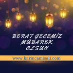 Berat Kandilimiz Mübarek Olsun